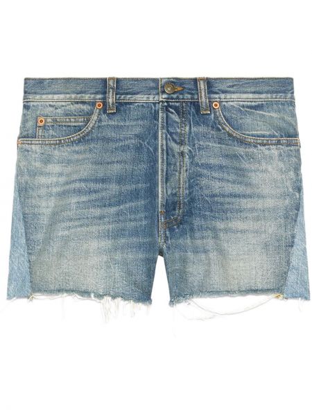 Shorts en jean Gucci bleu