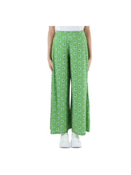 Spodnie z dżerseju Maliparmi zielone
