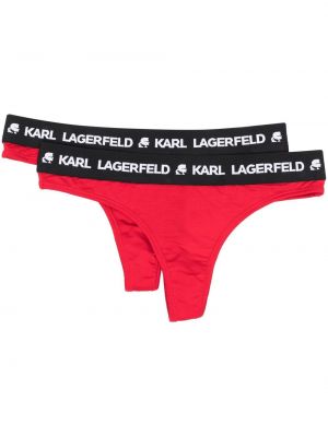 Stringtruser Karl Lagerfeld rød