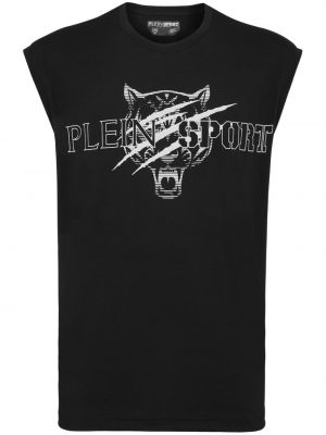Košile s potiskem Plein Sport černá
