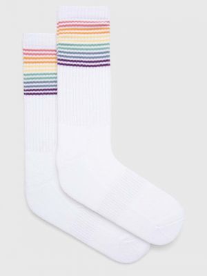 Чорапи Abercrombie & Fitch бяло