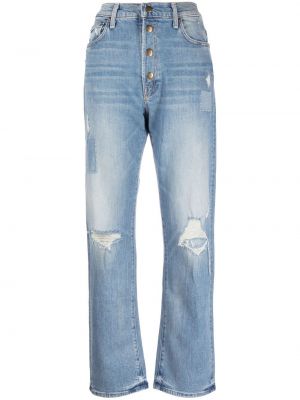 Straight jeans Mother blå