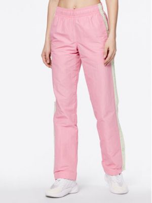 Spodnie sportowe Asics różowe