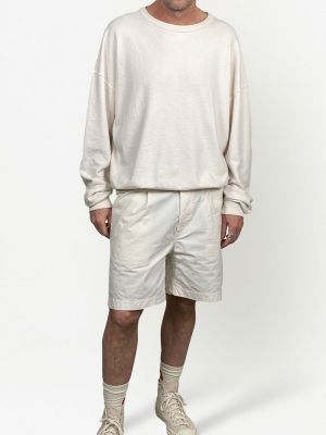 Sweatshirt aus baumwoll Applied Art Forms weiß
