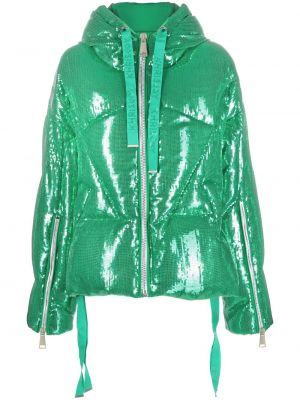 Khrisjoy sequin-embellished jacket - Vert