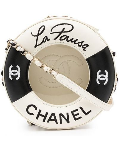 Bolsa de hombro Chanel Pre-owned blanco