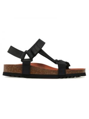 Kožené sandále Scholl čierna