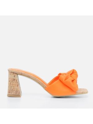 Papuci tip mules Yaya By Hotiç portocaliu