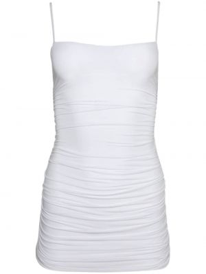 Вечерна рокля без ръкави Wardrobe.nyc бяло