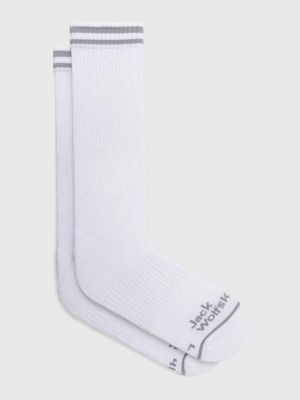 Чорапи Jack Wolfskin бяло