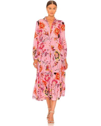 Šaty Diane Von Furstenberg, růžová
