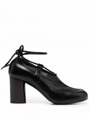 Мрежести полуотворени обувки Lemaire черно