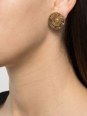 Boucles d'oreilles à boucle Givenchy Pre-owned doré