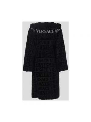 Szlafrok Versace czarny