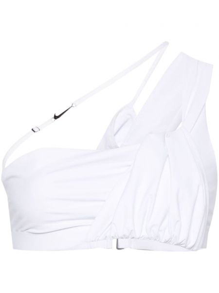 Asymetrický asymetrický crop top jersey Nike