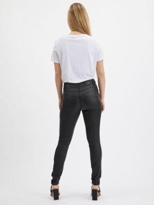 Priliehavé nohavice skinny fit Orsay čierna
