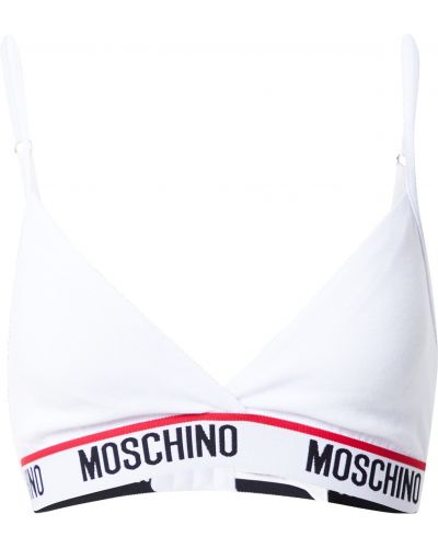 Moschino Underwear Podprsenka  biela / čierna / červená