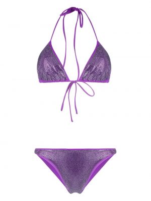 Bikini de cristal Mc2 Saint Barth violet