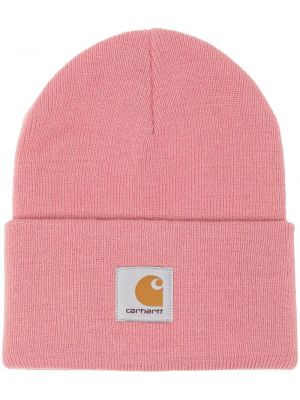 Strikket lue Carhartt Wip rosa