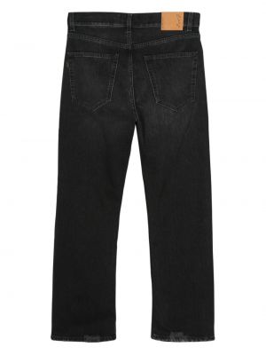 Straight jeans Haikure schwarz