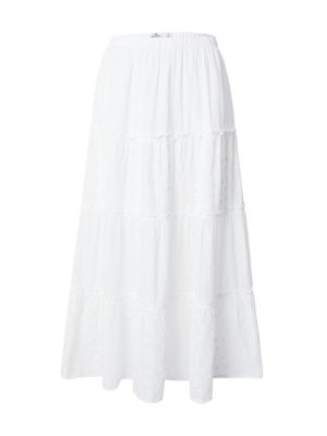 Dlhá sukňa Hollister biela