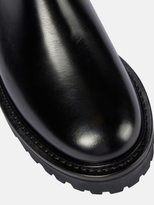 Δερμάτινα μπότες chelsea Isabel Marant μαύρο