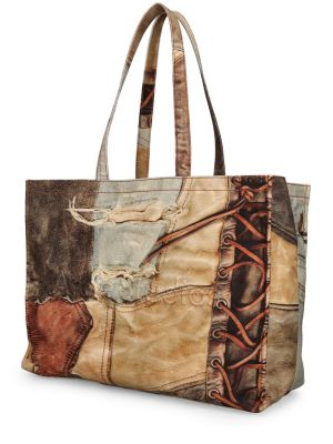 Βαμβακερή τσάντα shopper Acne Studios