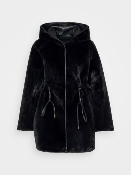 Czarny płaszcz zimowy Liu Jo Jeans