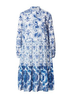 0039 Italy Košeľové šaty 'Mila'   / svetlo /  - Modrá obloha