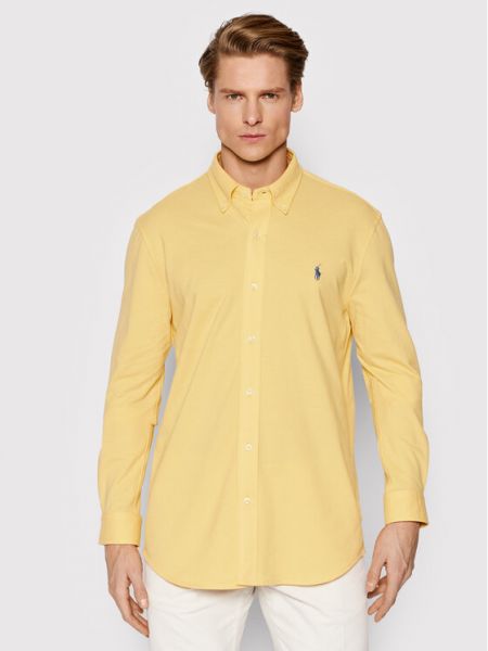 Koszula Polo Ralph Lauren, żółty