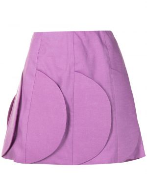 Mini sukně Adriana Degreas fialové