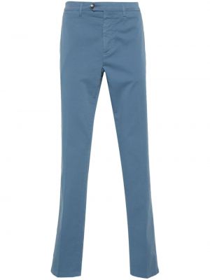 Pantalon chino slim Canali bleu