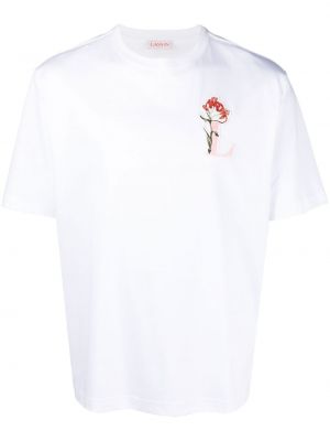 Тениска на цветя Lanvin бяло