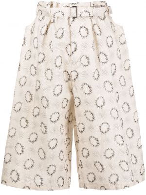 Kratke hlače s cvjetnim printom s printom Comme Des Garçons Tao