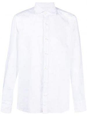Lininė marškiniai Tintoria Mattei balta