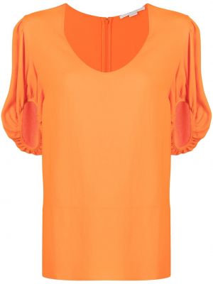 Bluzka Stella Mccartney pomarańczowa