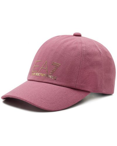 Șapcă Ea7 Emporio Armani roz