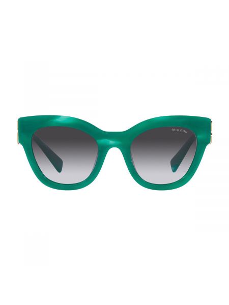 Okulary przeciwsłoneczne Miu Miu zielone