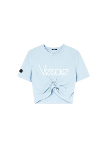 Poloshirt Versace blau