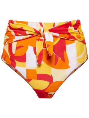 Bikini s potiskom Rebecca Vallance oranžna