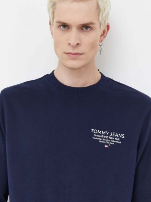 Bluza bawełniana z nadrukiem Tommy Jeans