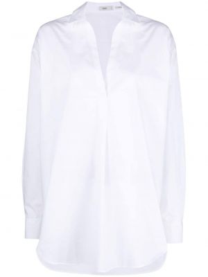 Риза с v-образно деколте Closed бяло