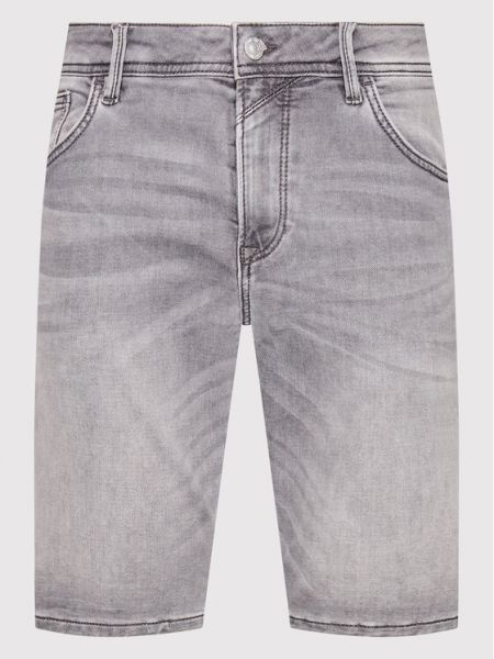 Szorty jeansowe Tom Tailor Denim szare