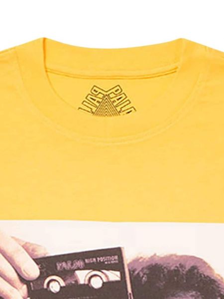 T-shirt avec manches courtes Palace jaune