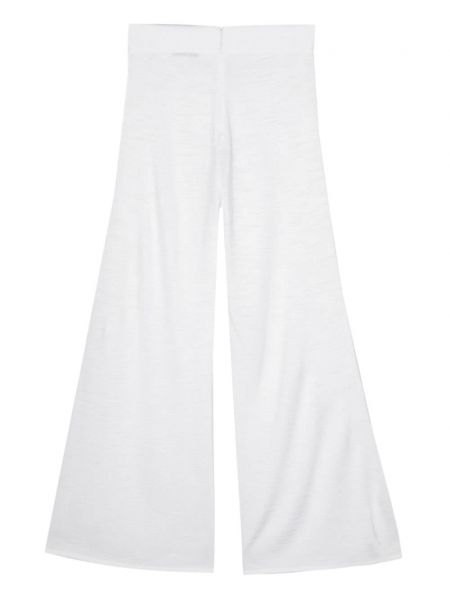 Pletené kalhoty Antonino Valenti bílé