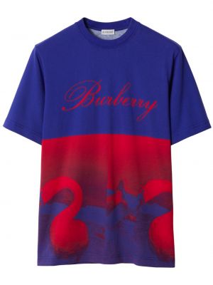 T-shirt à imprimé en jersey Burberry