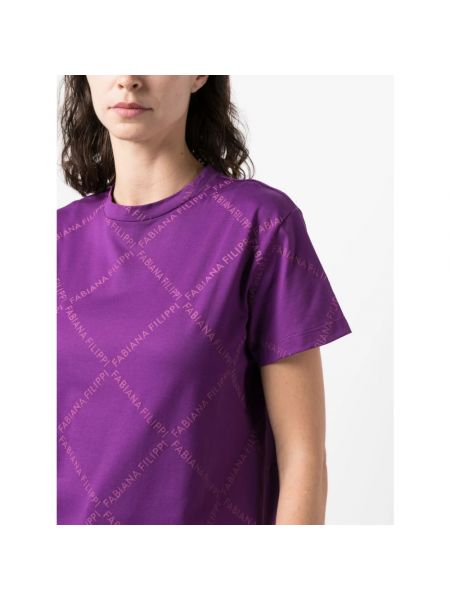 Camisa Fabiana Filippi violeta
