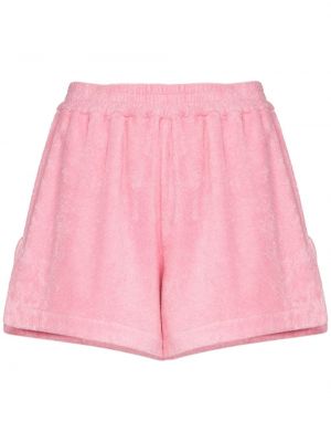 Shorts Terry. rosa