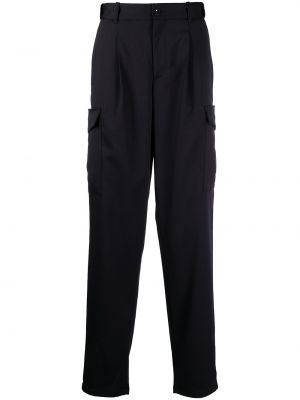 Pantalones cargo de cintura alta Giorgio Armani azul