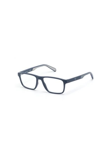Brille mit sehstärke Emporio Armani blau